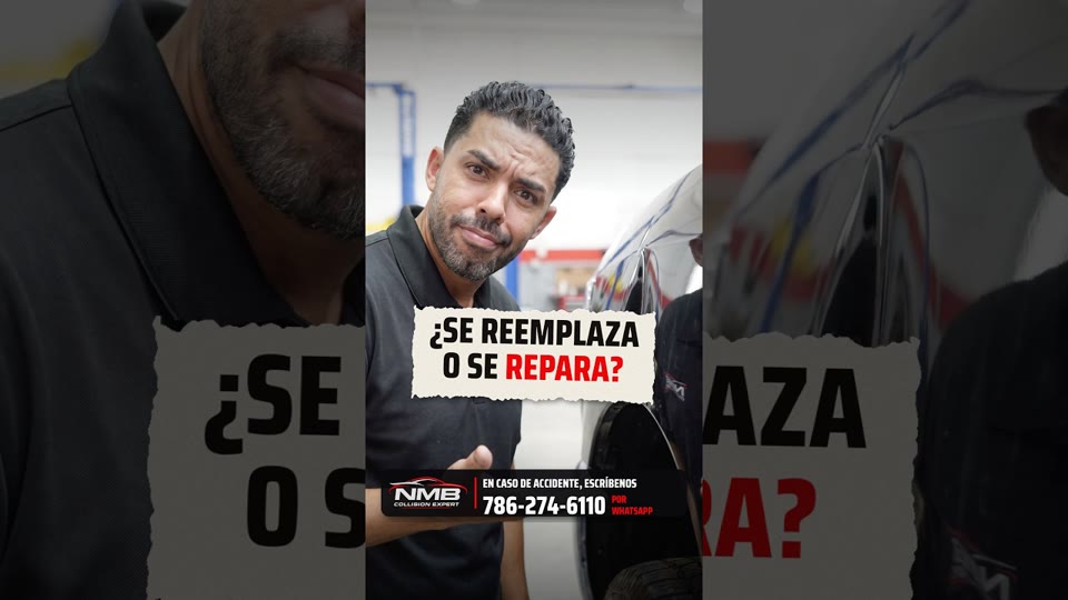 Miniatura de «¿Se reemplaza o se repara?», en el canal NMB Collision Expert