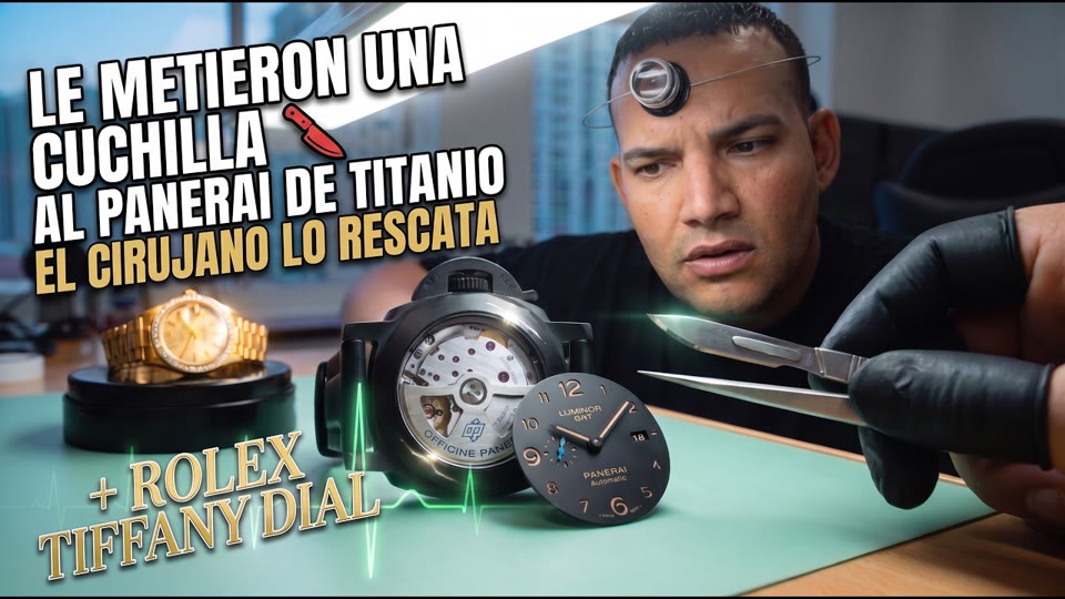 Miniatura de «Un Rolex de oro comido, Tiffany Dial y un Panerai destrozado», en el canal El Cirujano · @Retrahtos